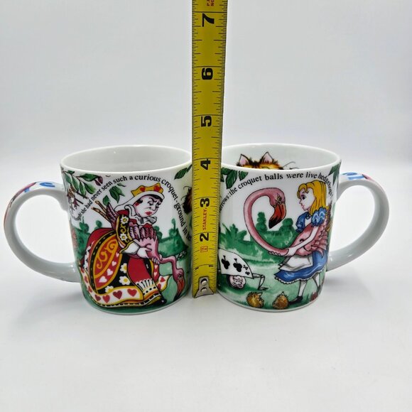Alice In Wonderland Café By Paul Cardew Porcelain Coffee Tea Mug Cup England - Picture 2 of 16
